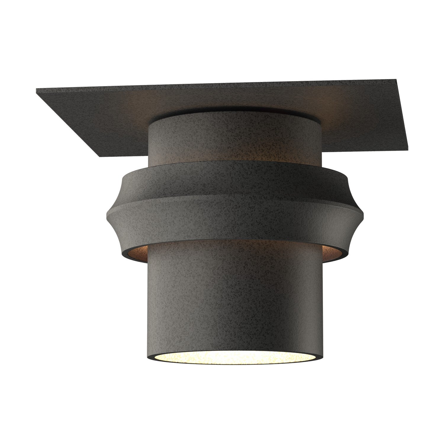 Hubbardton Forge - 364903-SKT-20 - One Light Outdoor Semi-Flush Mount - Twilight - Coastal Natural Iron