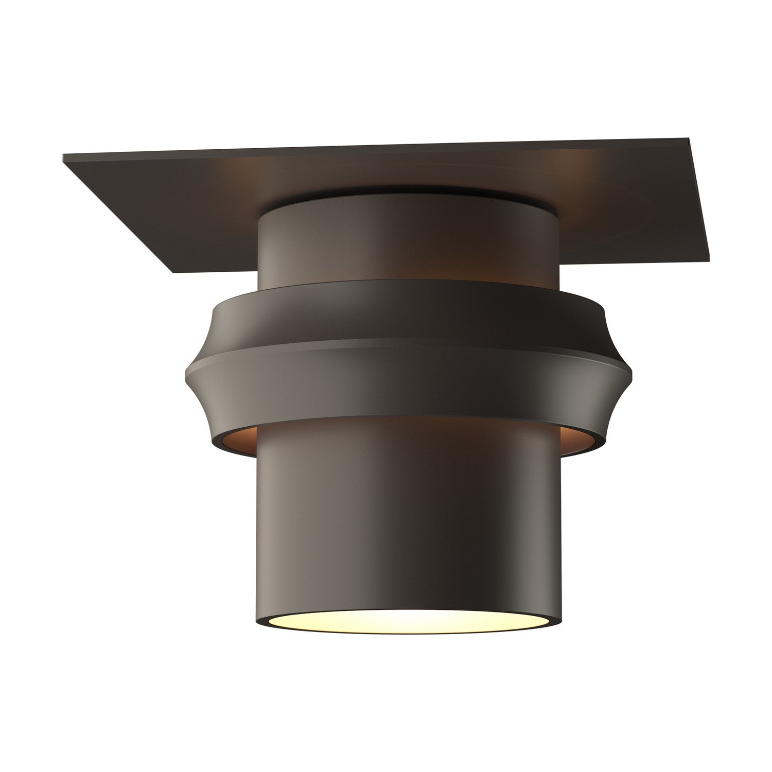 Hubbardton Forge - 364903-SKT-77 - One Light Outdoor Semi-Flush Mount - Twilight - Coastal Dark Smoke