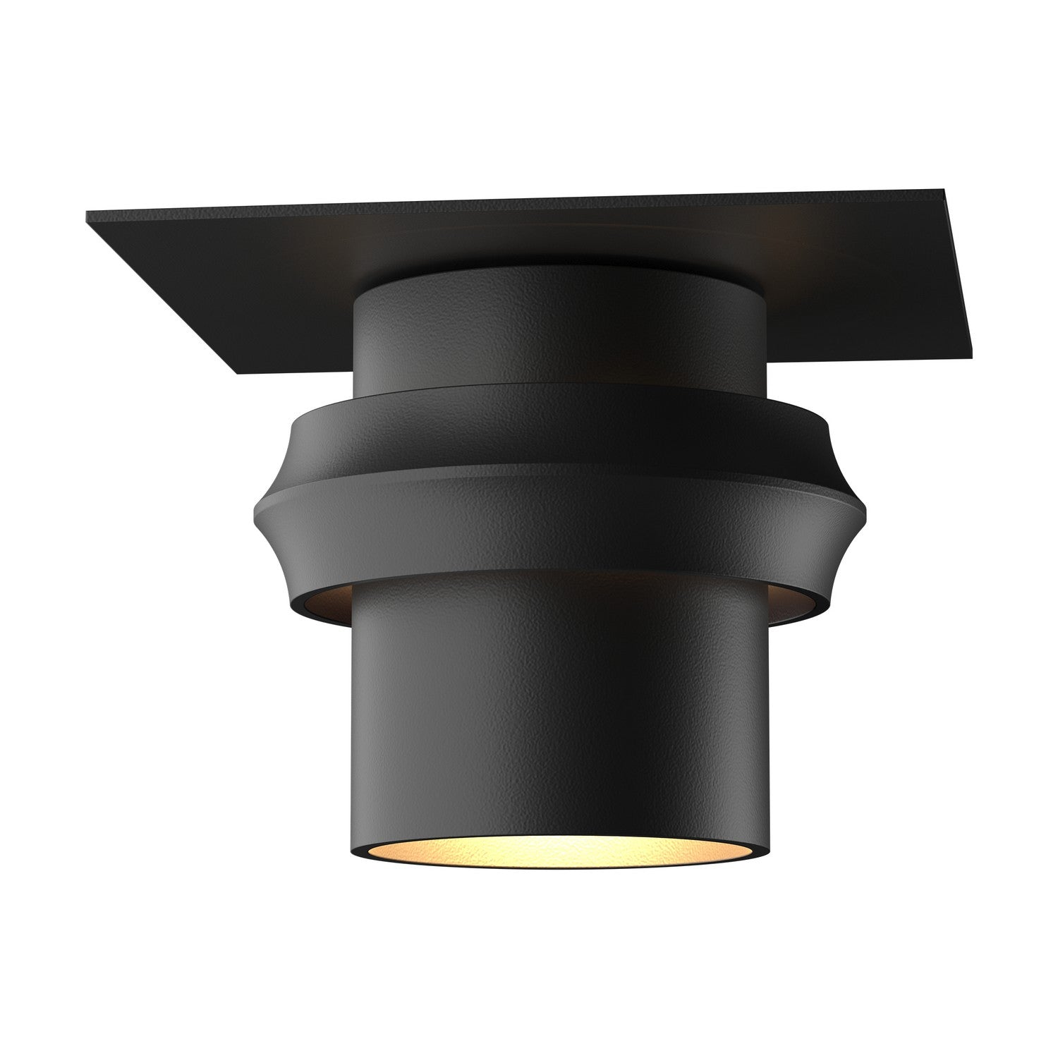 Hubbardton Forge - 364903-SKT-80 - One Light Outdoor Semi-Flush Mount - Twilight - Coastal Black