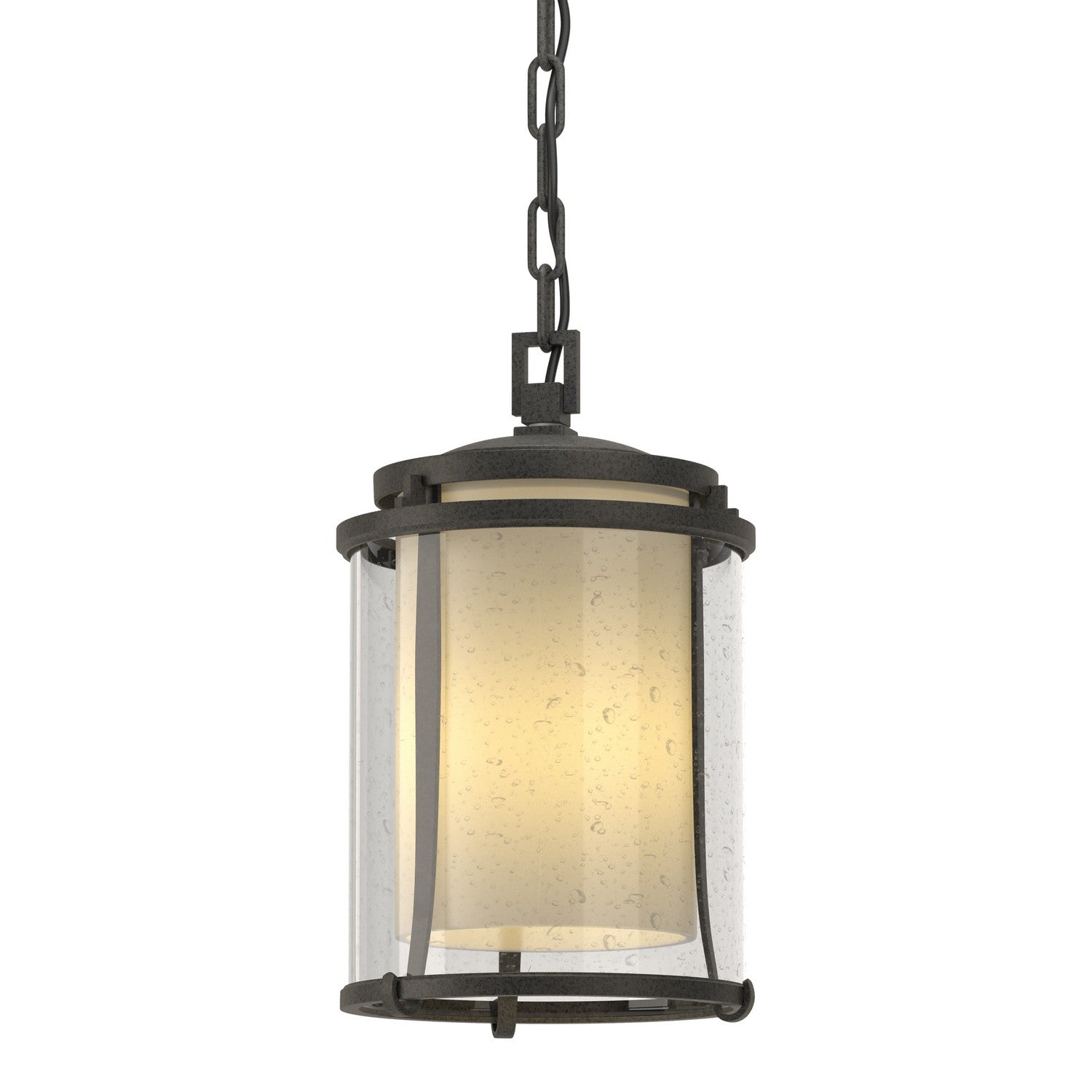 Hubbardton Forge - 365610-SKT-20-ZS0297 - One Light Outdoor Ceiling Fixture - Meridian - Coastal Natural Iron