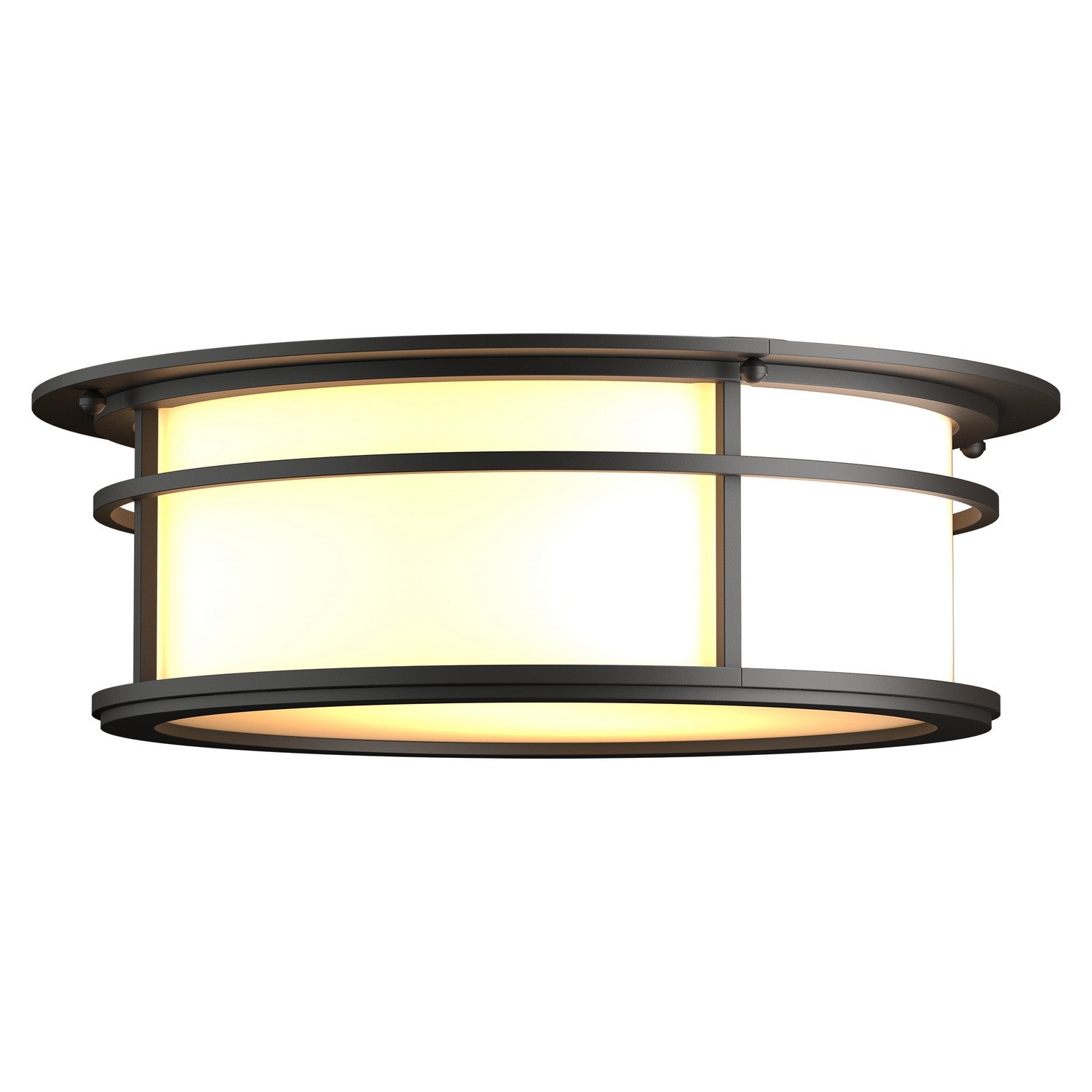 Hubbardton Forge - 365650-SKT-14-GG0218 - Two Light Outdoor Flush Mount - Province - Coastal Oil Rubbed Bronze