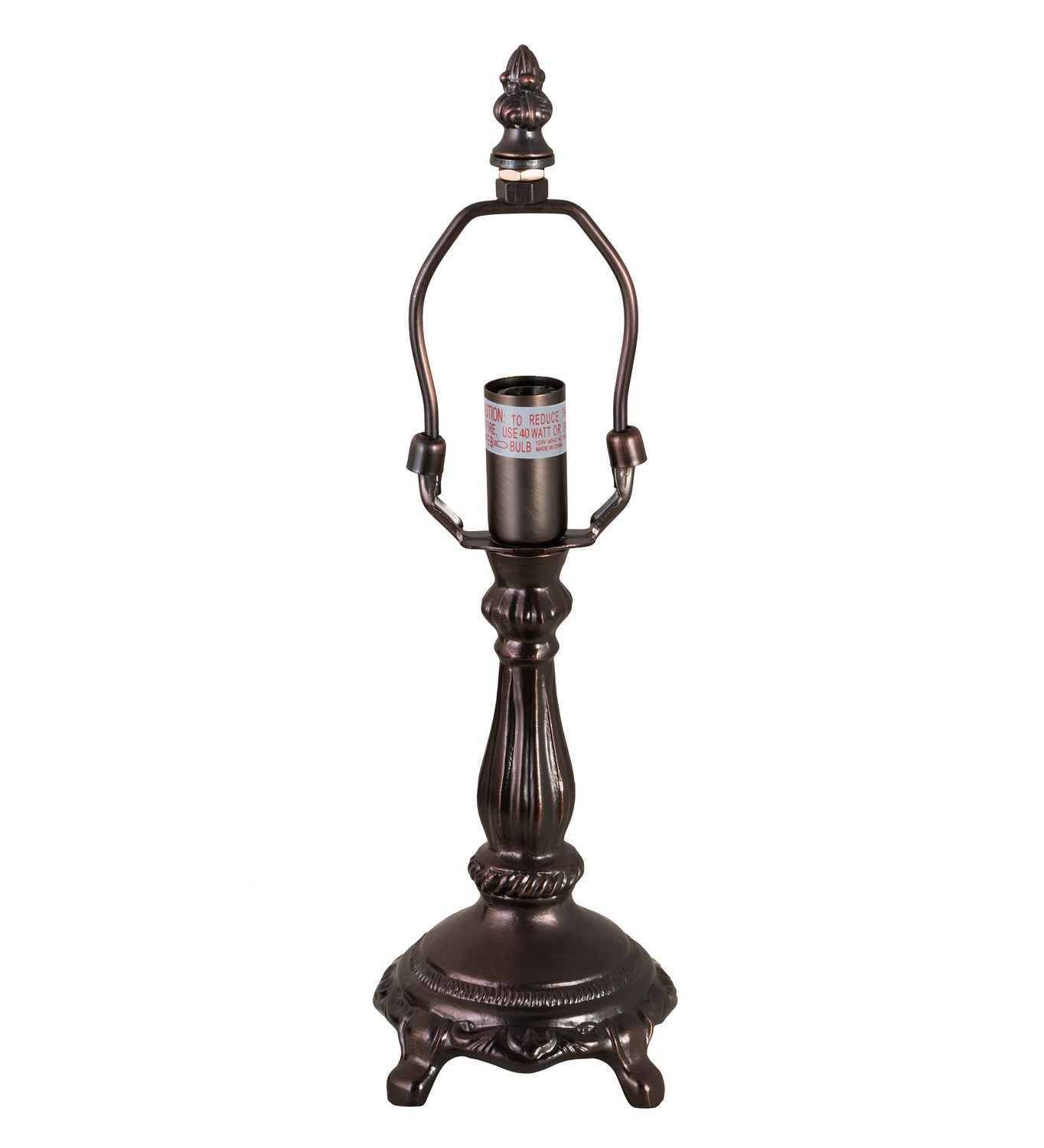 Meyda Tiffany - 27294 - One Light Mini Lamp - Wisteria - Mahogany Bronze