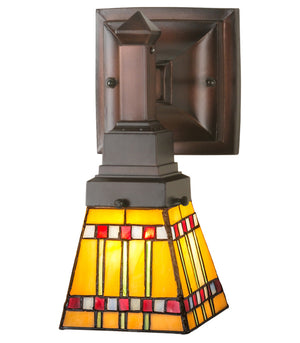 Meyda Tiffany - 24275 - One Light Wall Sconce - Prairie Corn - Ha Burgundy Ca