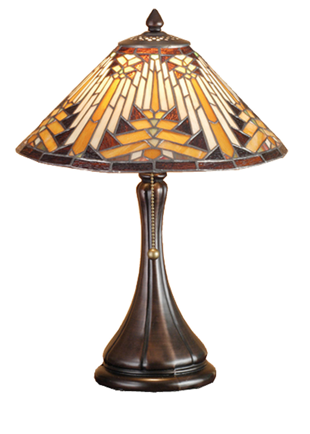 Meyda Tiffany - 66225 - One Light Accent Lamp - Nuevo - Antique Copper