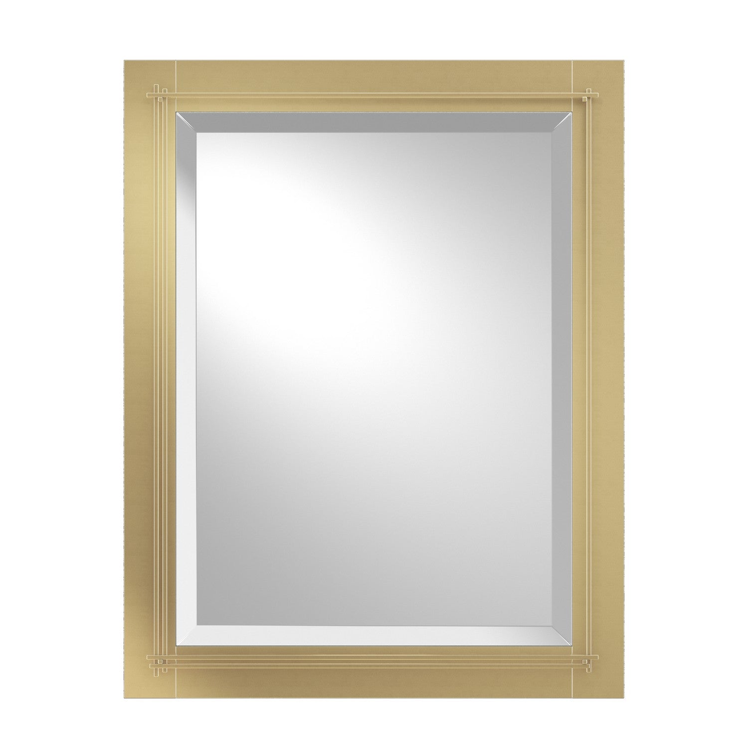 Hubbardton Forge - 710116-86 - Mirror - Metra - Modern Brass