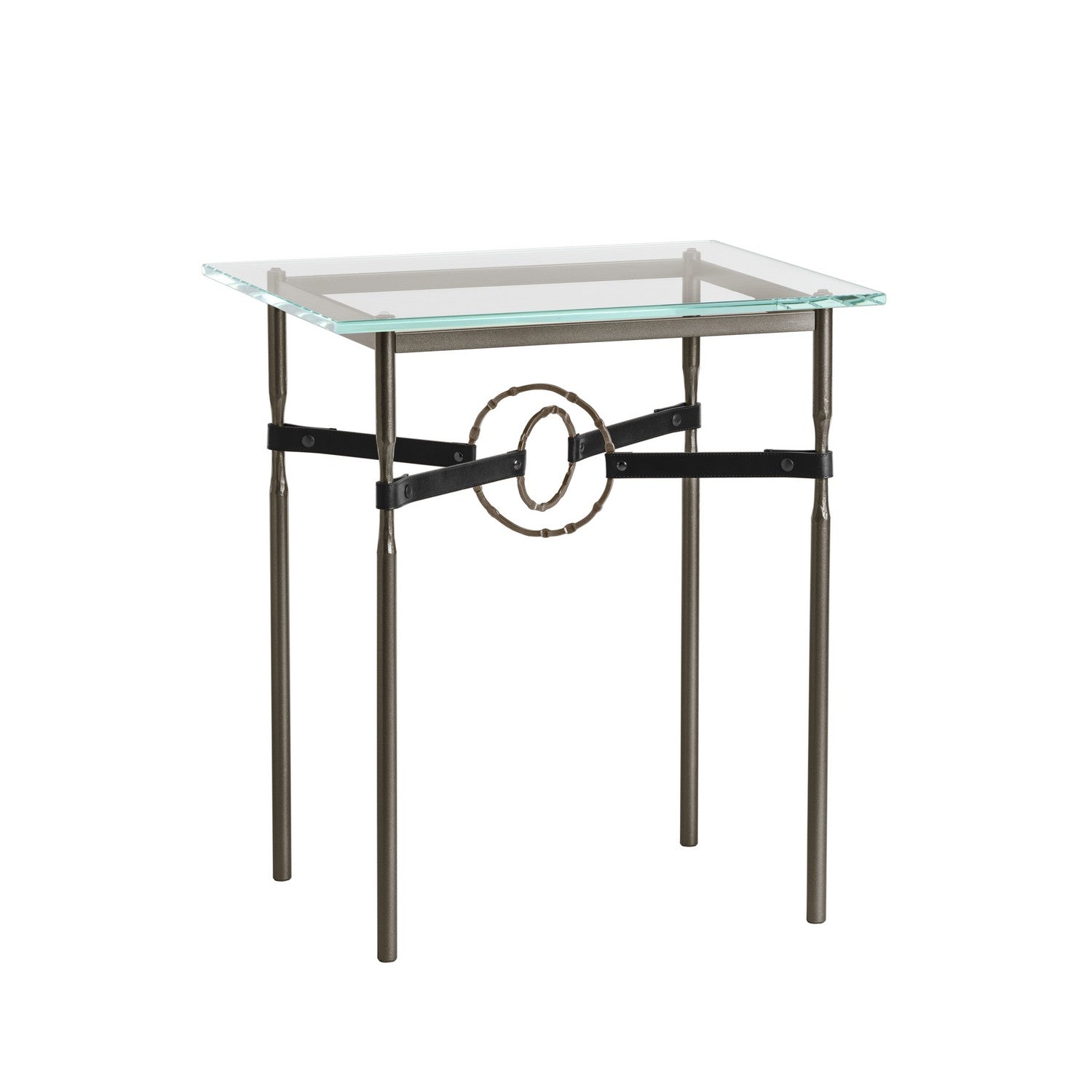 Hubbardton Forge - 750116-14-05-LK-VA0717 - Equus Side Table - Equus - Oil Rubbed Bronze