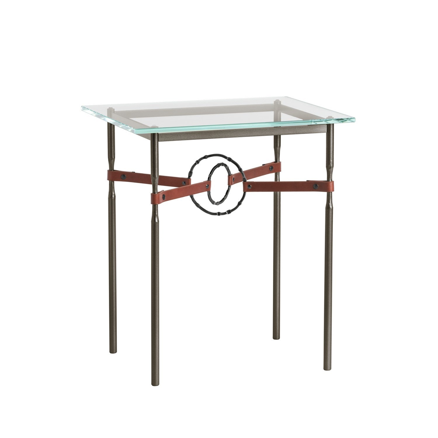 Hubbardton Forge - 750116-14-10-LB-VA0717 - Equus Side Table - Equus - Oil Rubbed Bronze