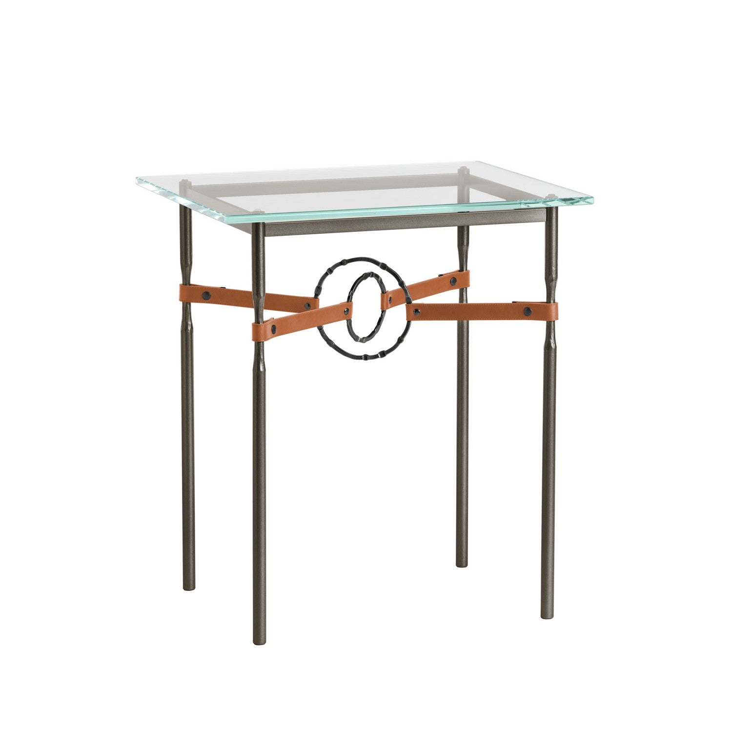 Hubbardton Forge - 750116-14-10-LC-VA0717 - Equus Side Table - Equus - Oil Rubbed Bronze