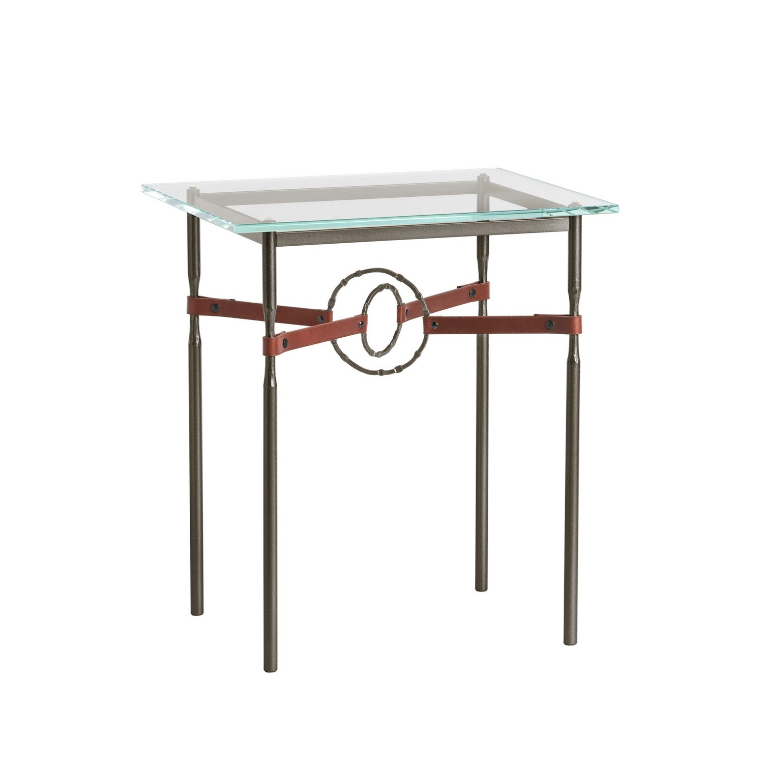 Hubbardton Forge - 750116-14-14-LB-VA0717 - Equus Side Table - Equus - Oil Rubbed Bronze