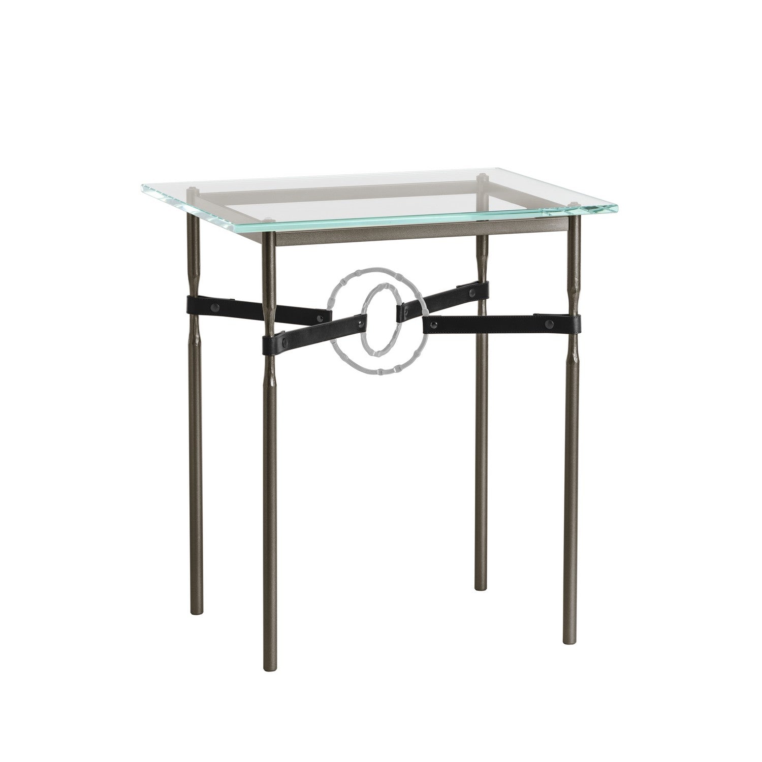 Hubbardton Forge - 750116-14-82-LK-VA0717 - Equus Side Table - Equus - Oil Rubbed Bronze