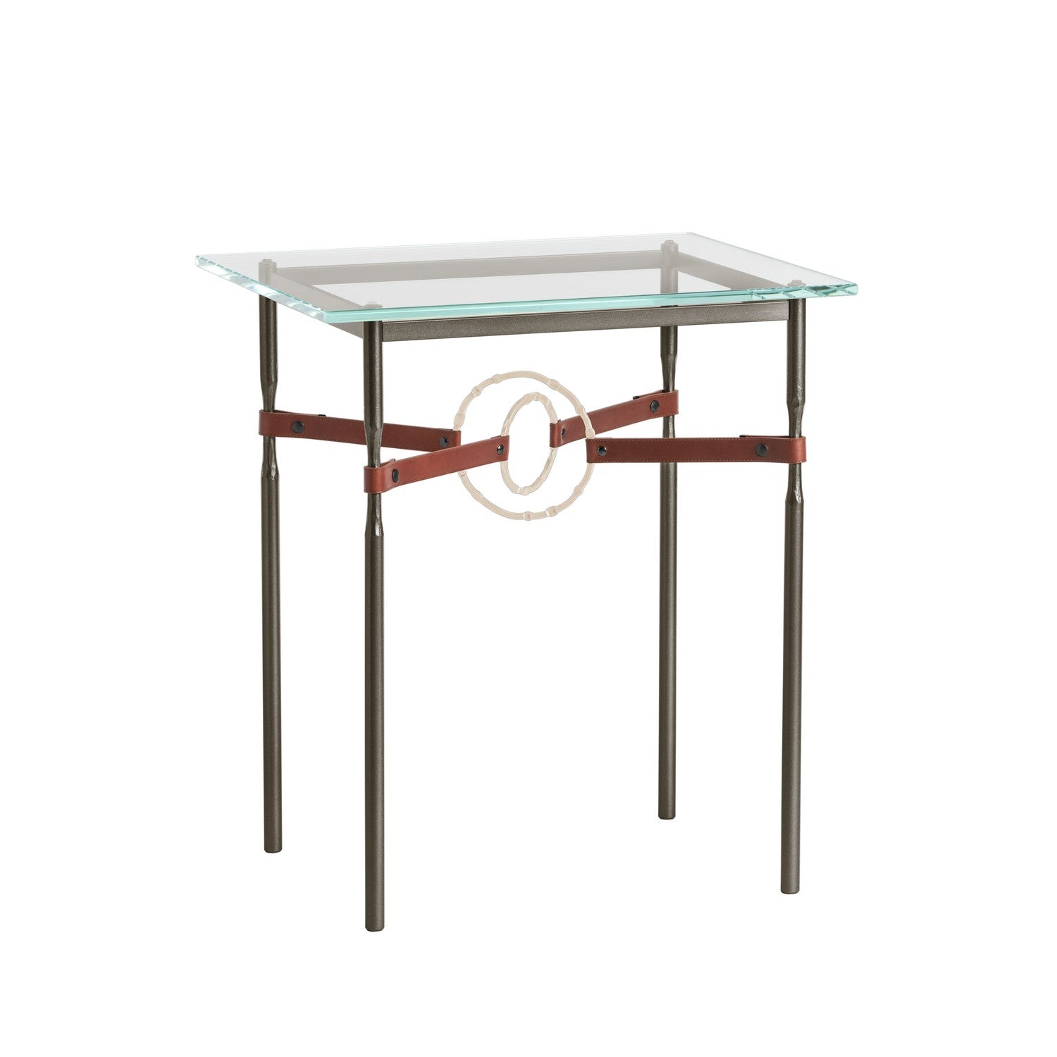 Hubbardton Forge - 750116-14-84-LB-VA0717 - Equus Side Table - Equus - Oil Rubbed Bronze