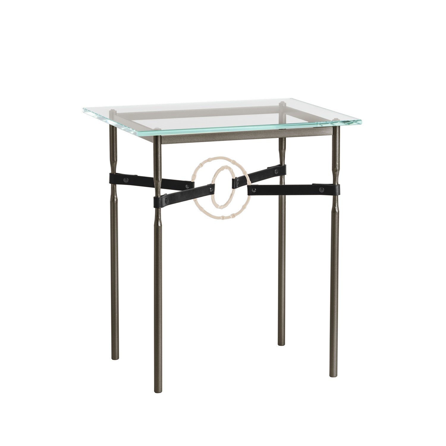 Hubbardton Forge - 750116-14-84-LK-VA0717 - Equus Side Table - Equus - Oil Rubbed Bronze