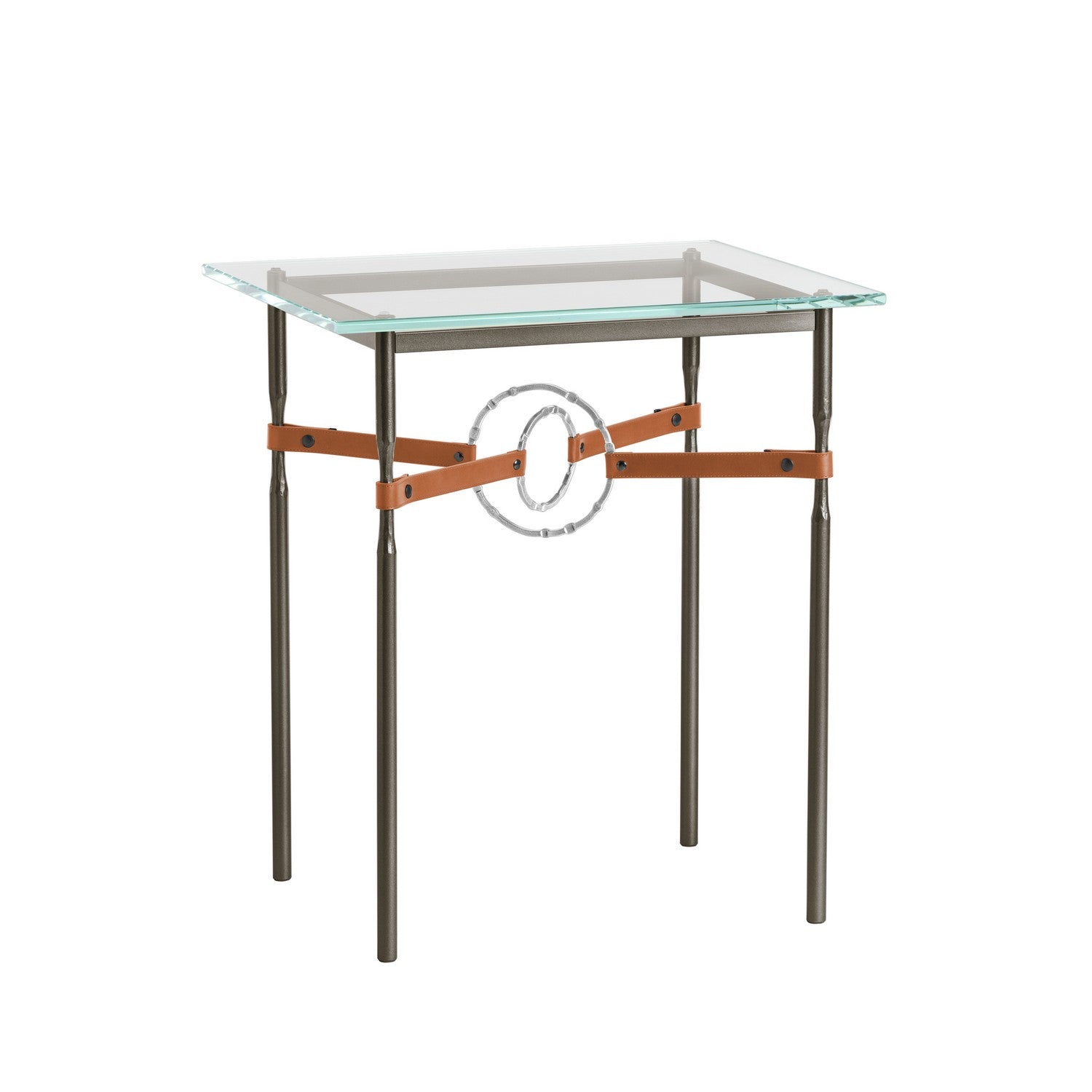 Hubbardton Forge - 750116-14-85-LC-VA0717 - Equus Side Table - Equus - Oil Rubbed Bronze