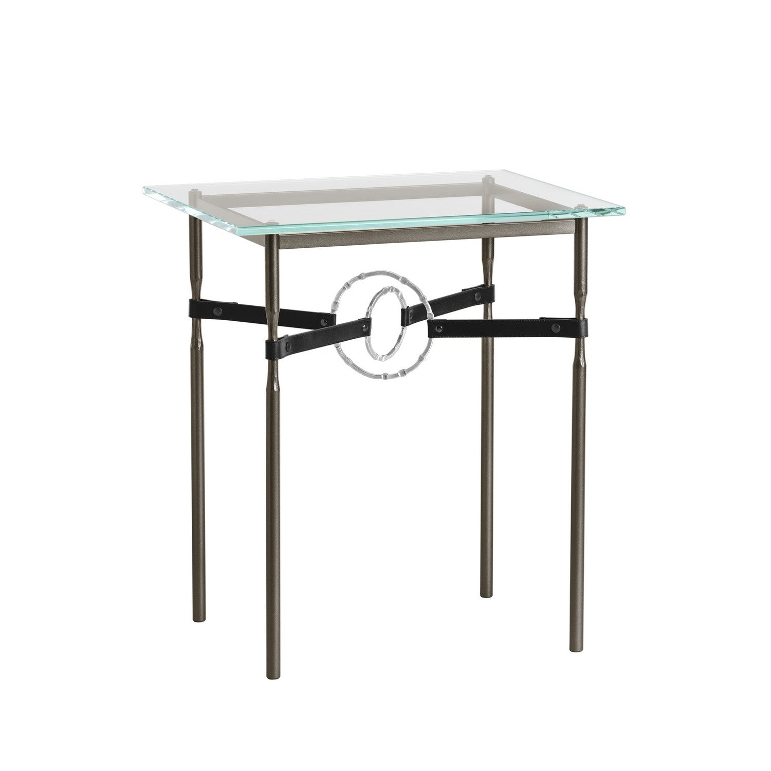 Hubbardton Forge - 750116-14-85-LK-VA0717 - Equus Side Table - Equus - Oil Rubbed Bronze