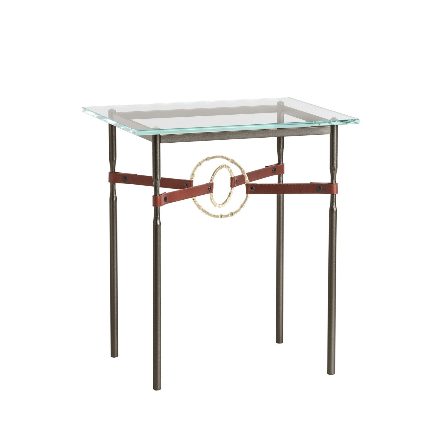 Hubbardton Forge - 750116-14-86-LB-VA0717 - Equus Side Table - Equus - Oil Rubbed Bronze
