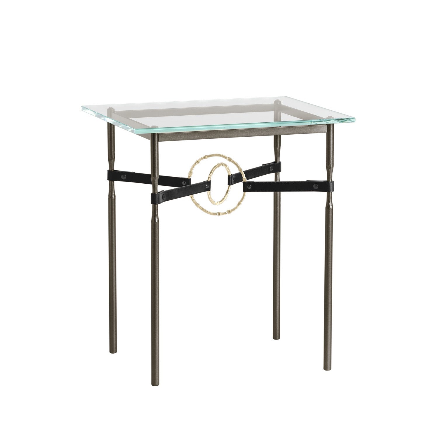 Hubbardton Forge - 750116-14-86-LK-VA0717 - Equus Side Table - Equus - Oil Rubbed Bronze