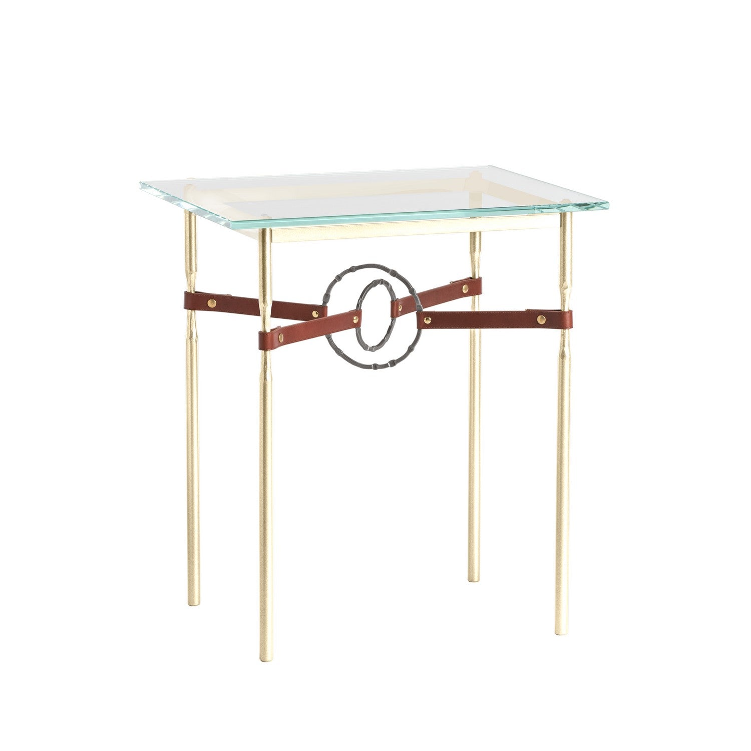Hubbardton Forge - 750116-86-07-LB-VA0717 - Equus Side Table - Equus - Modern Brass
