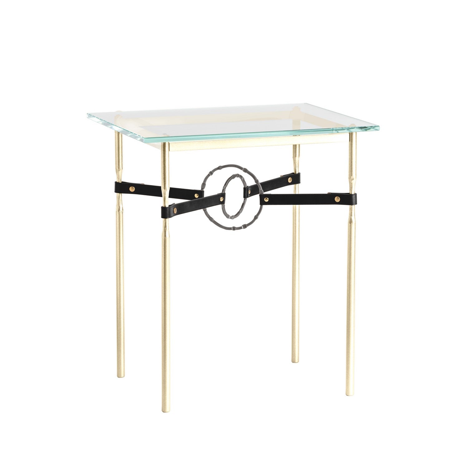 Hubbardton Forge - 750116-86-07-LK-VA0717 - Equus Side Table - Equus - Modern Brass