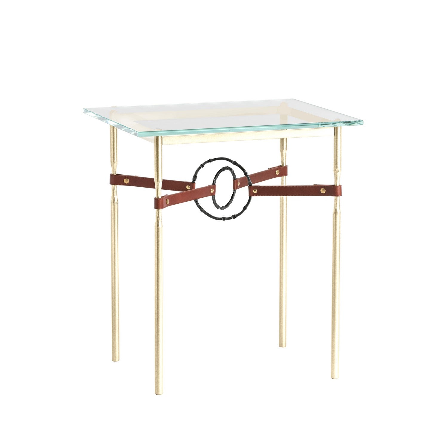 Hubbardton Forge - 750116-86-10-LB-VA0717 - Equus Side Table - Equus - Modern Brass