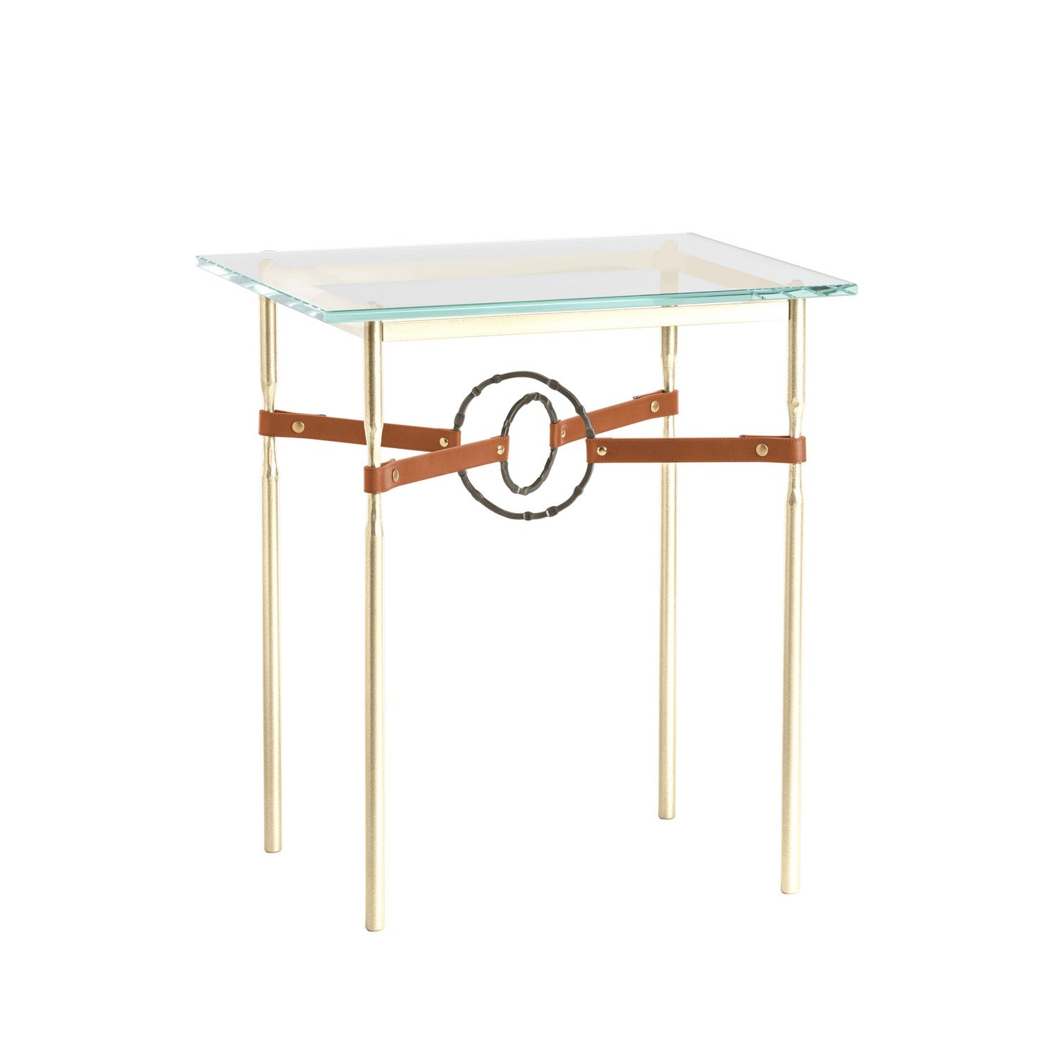 Hubbardton Forge - 750116-86-14-LC-VA0717 - Equus Side Table - Equus - Modern Brass