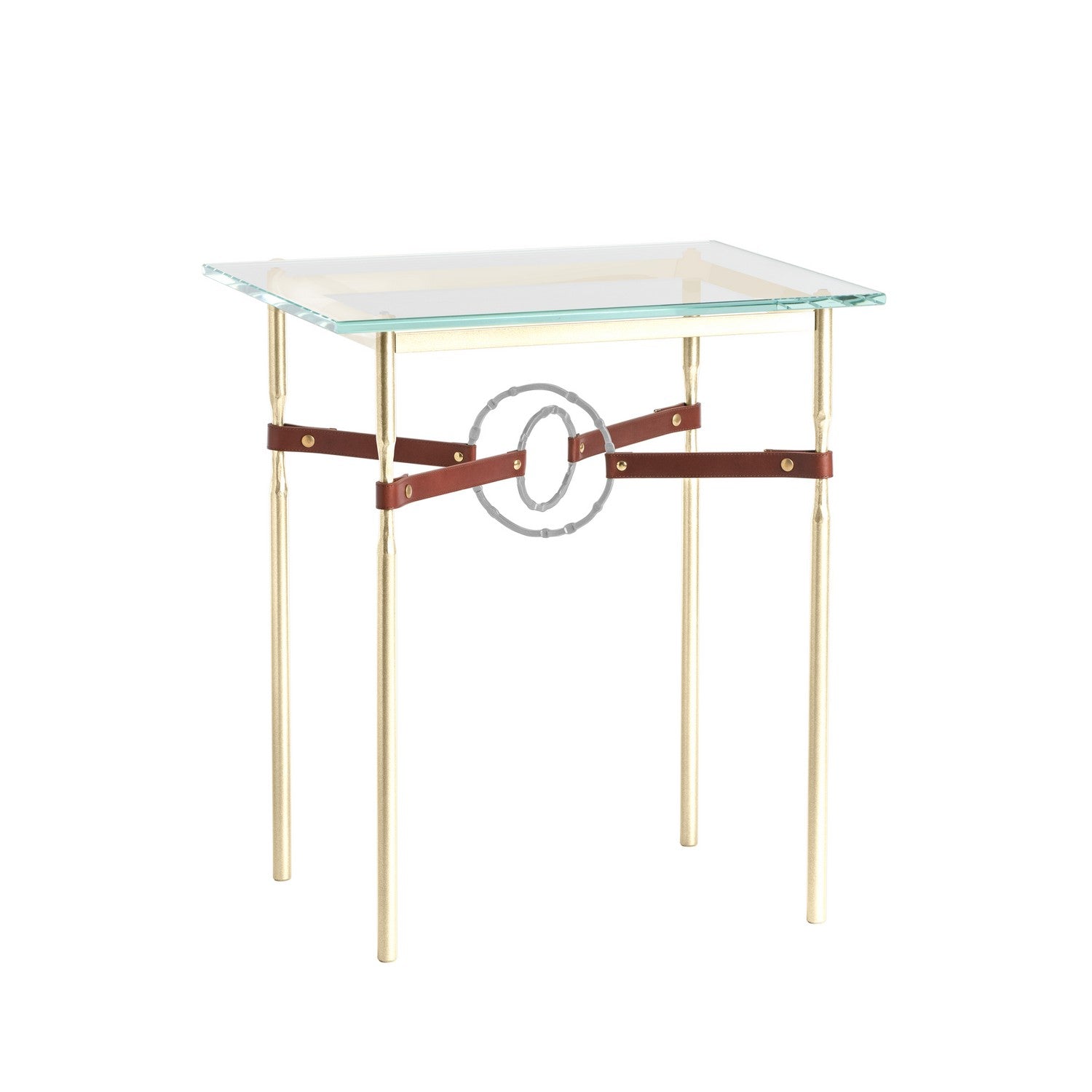Hubbardton Forge - 750116-86-82-LB-VA0717 - Equus Side Table - Equus - Modern Brass