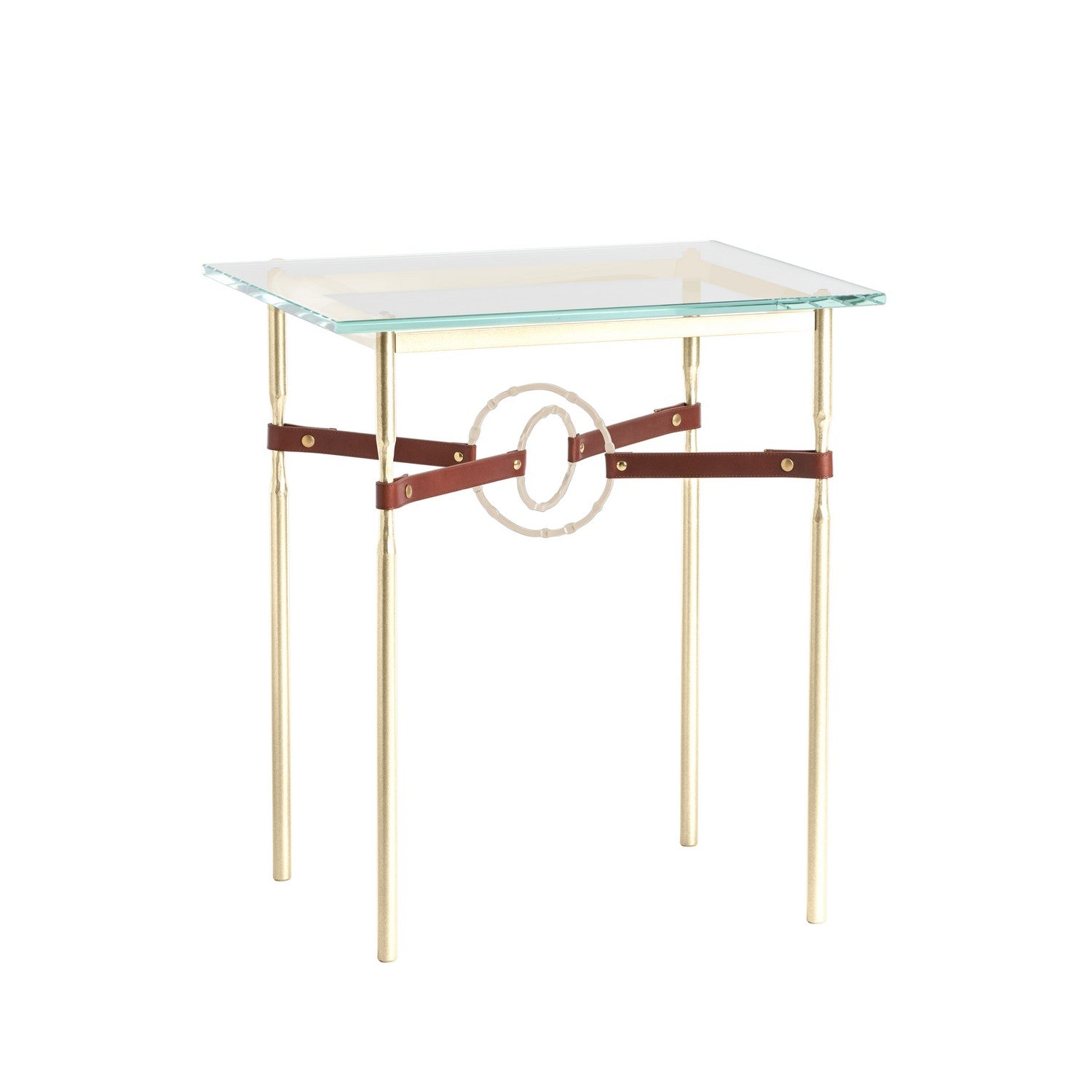 Hubbardton Forge - 750116-86-84-LB-VA0717 - Equus Side Table - Equus - Modern Brass