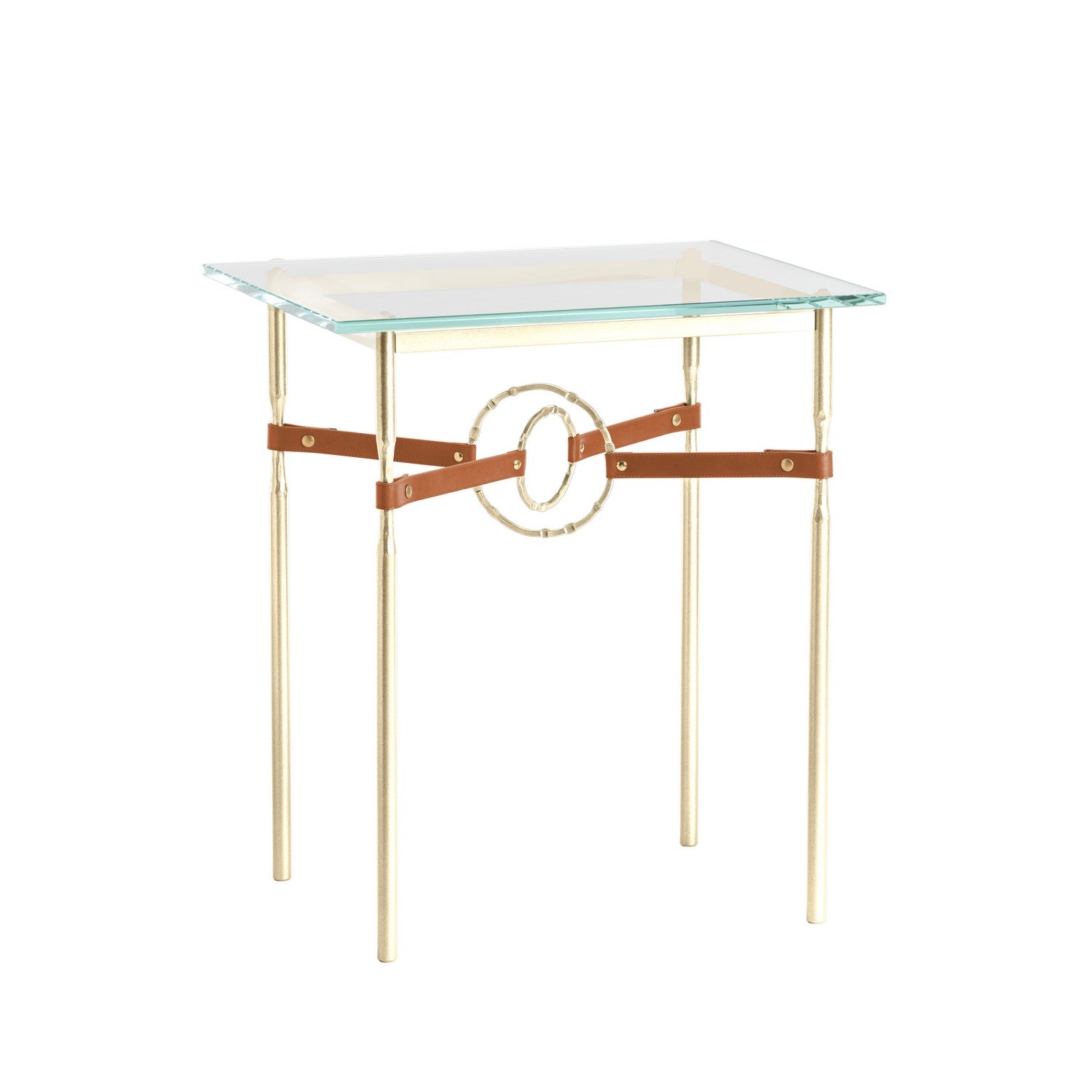Hubbardton Forge - 750116-86-86-LC-VA0717 - Equus Side Table - Equus - Modern Brass