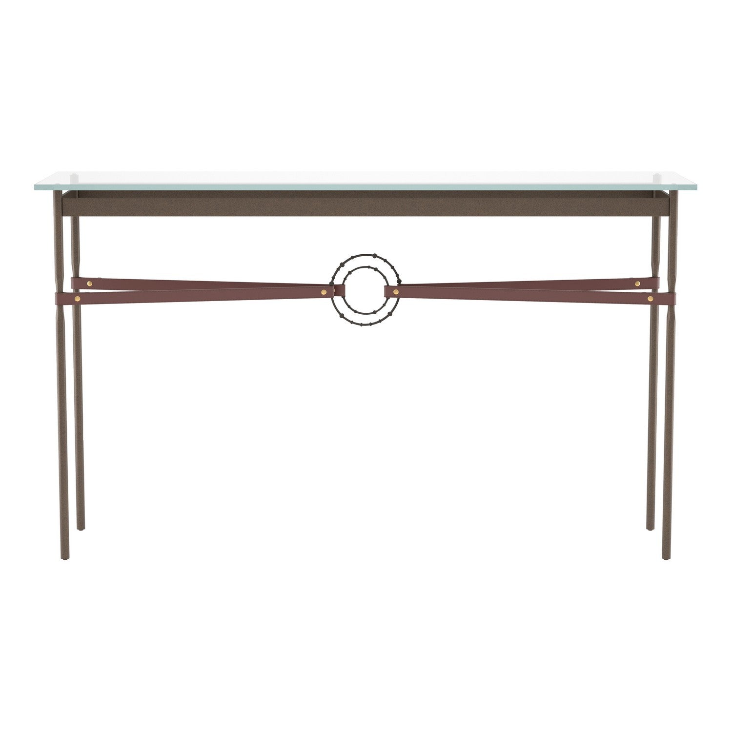 Hubbardton Forge - 750118-05-14-LB-VA0714 - Equus Console Table - Equus - Bronze