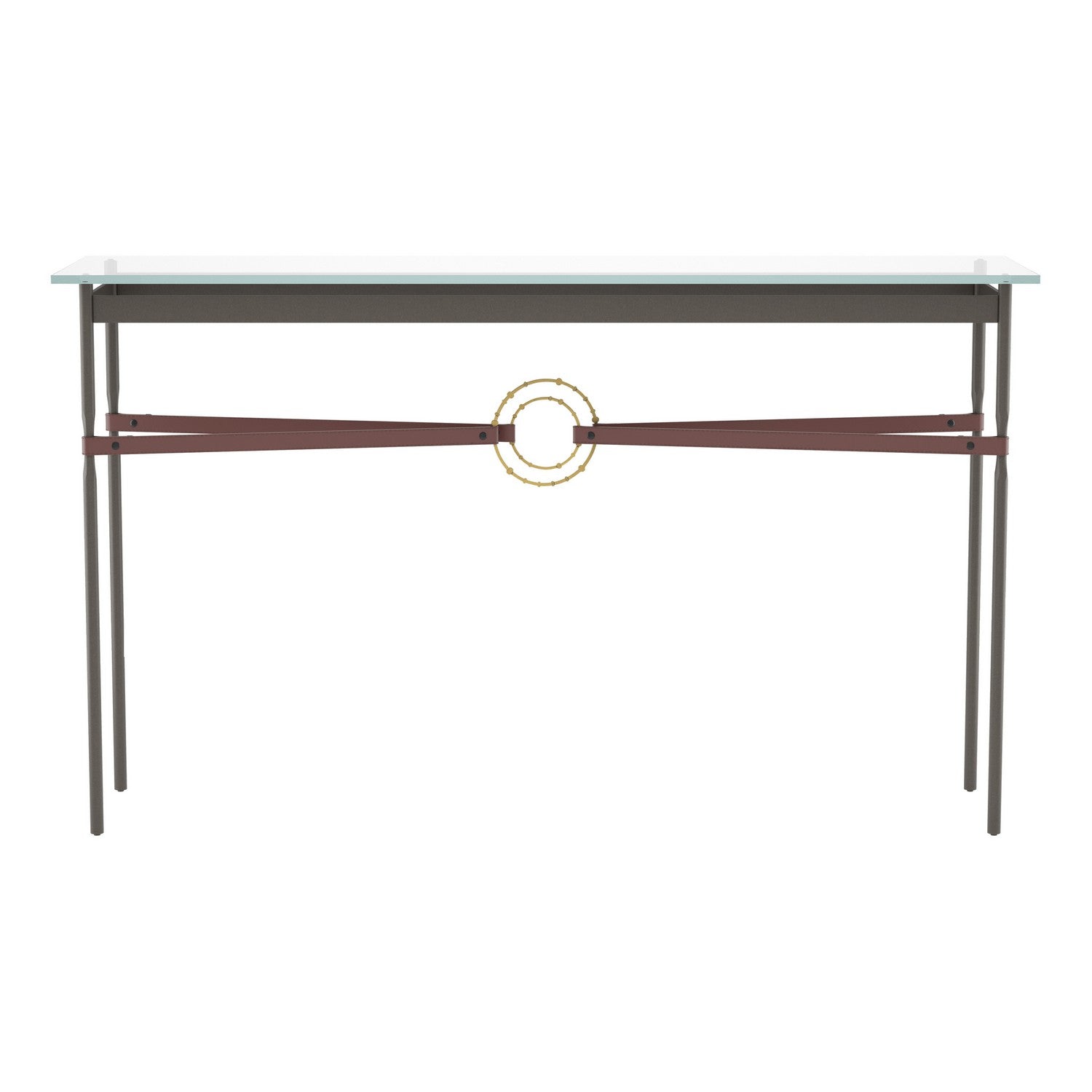 Hubbardton Forge - 750118-07-86-LB-VA0714 - Equus Console Table - Equus - Dark Smoke