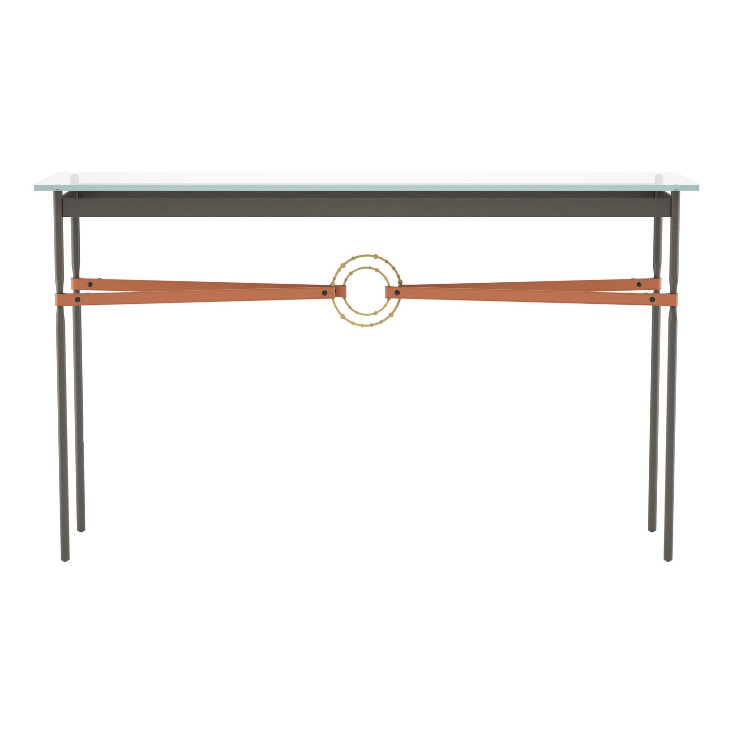 Hubbardton Forge - 750118-07-86-LC-VA0714 - Equus Console Table - Equus - Dark Smoke