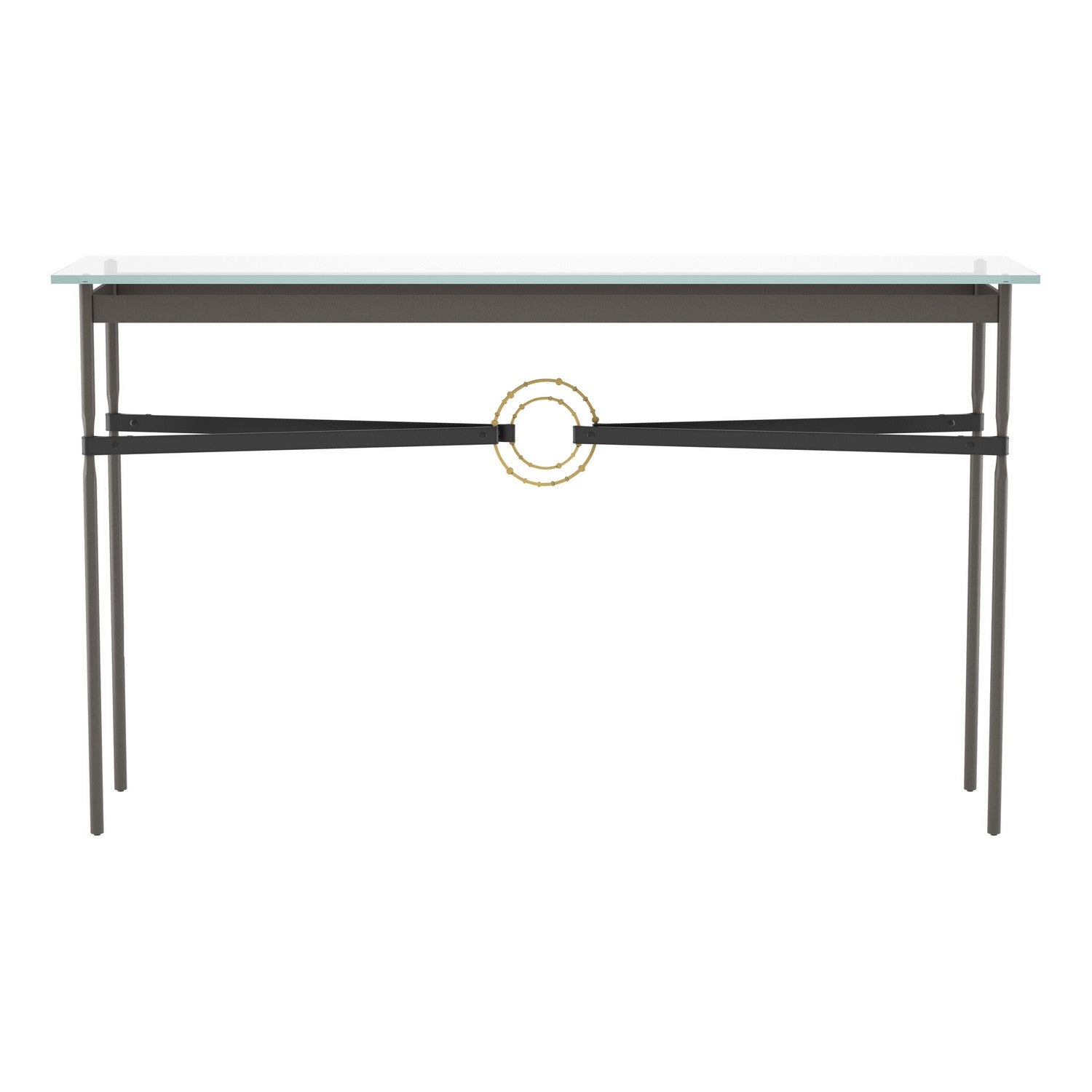 Hubbardton Forge - 750118-07-86-LK-VA0714 - Equus Console Table - Equus - Dark Smoke