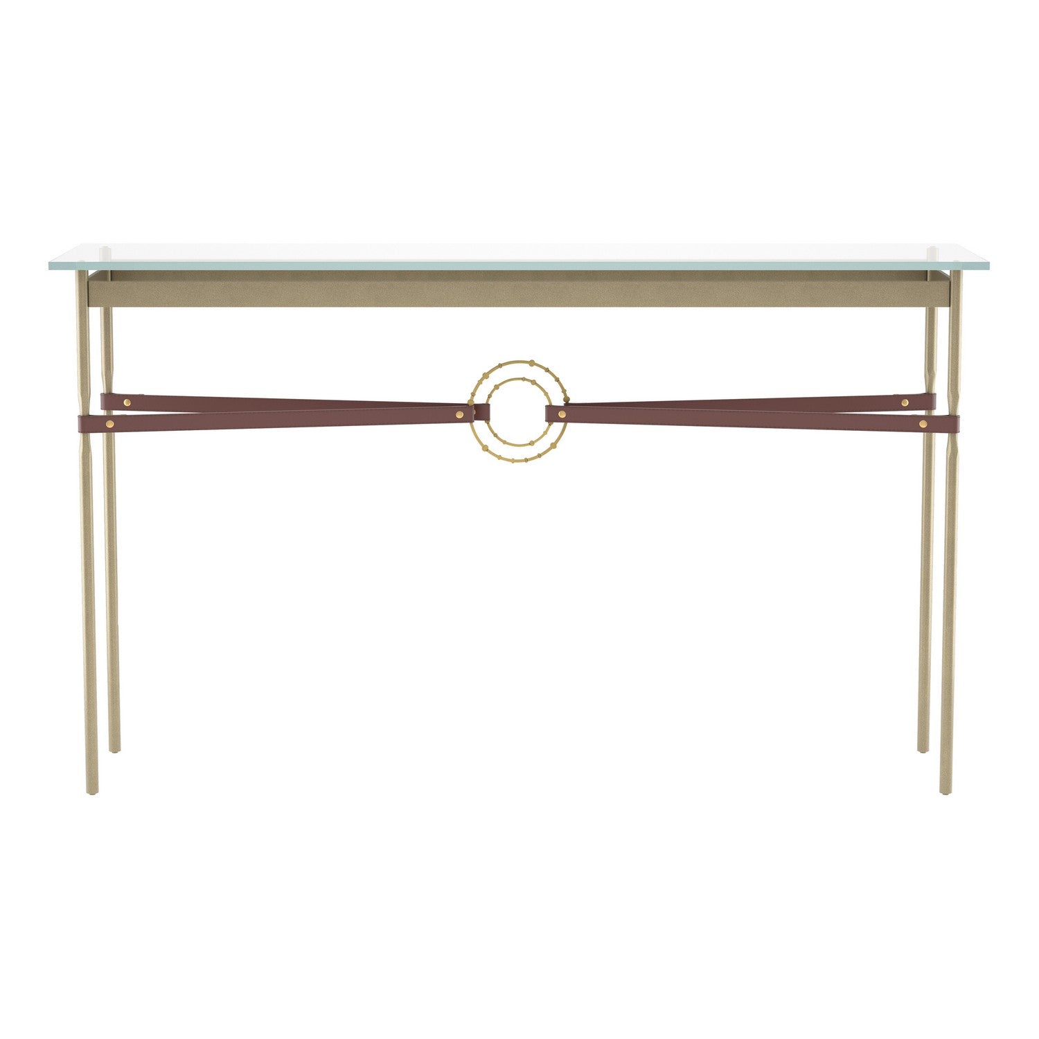 Hubbardton Forge - 750118-84-86-LB-VA0714 - Equus Console Table - Equus - Soft Gold