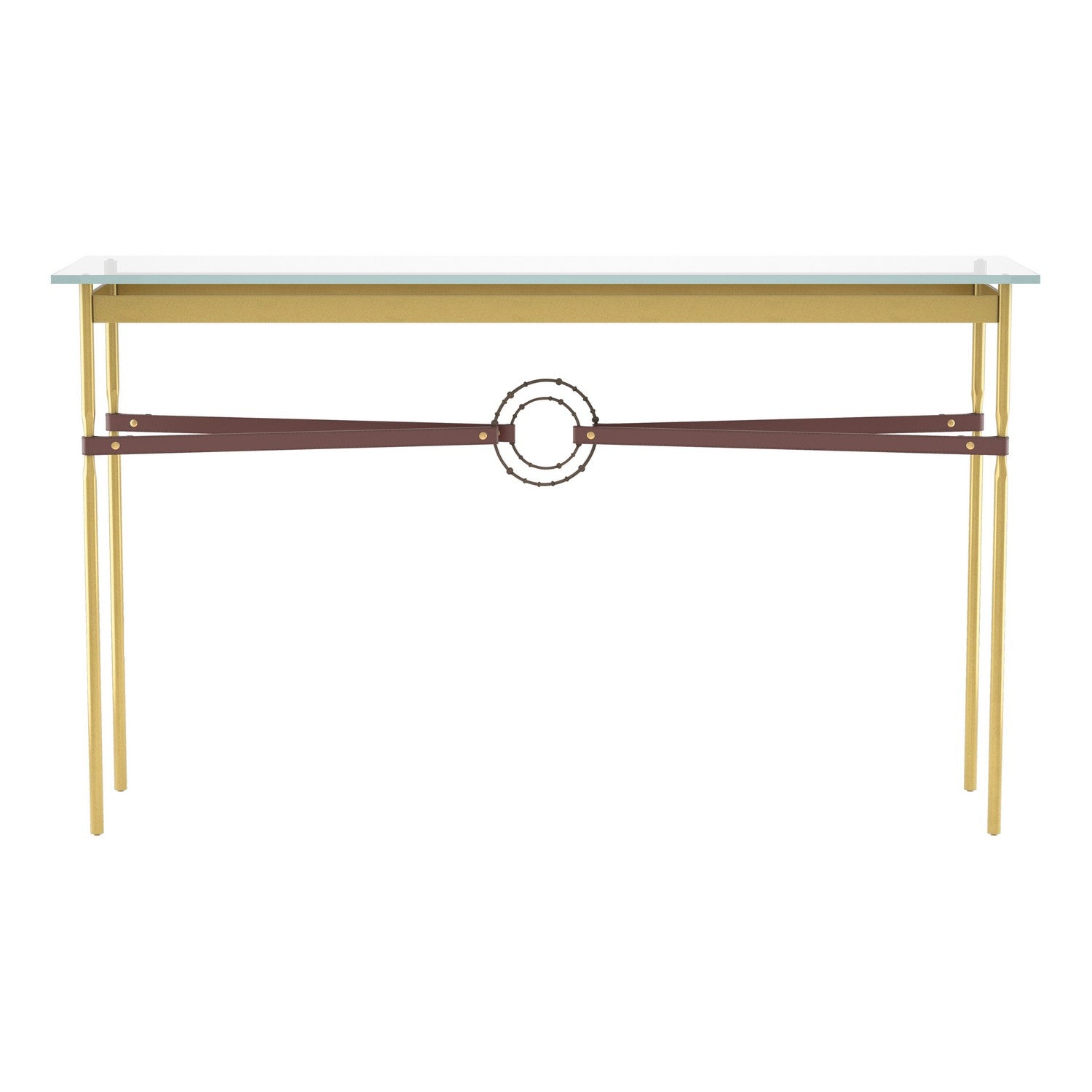 Hubbardton Forge - 750118-86-05-LB-VA0714 - Equus Console Table - Equus - Modern Brass