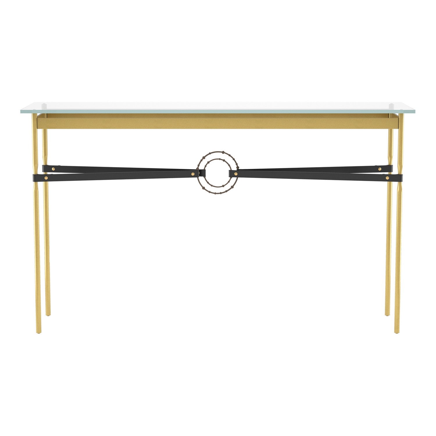 Hubbardton Forge - 750118-86-05-LK-VA0714 - Equus Console Table - Equus - Modern Brass
