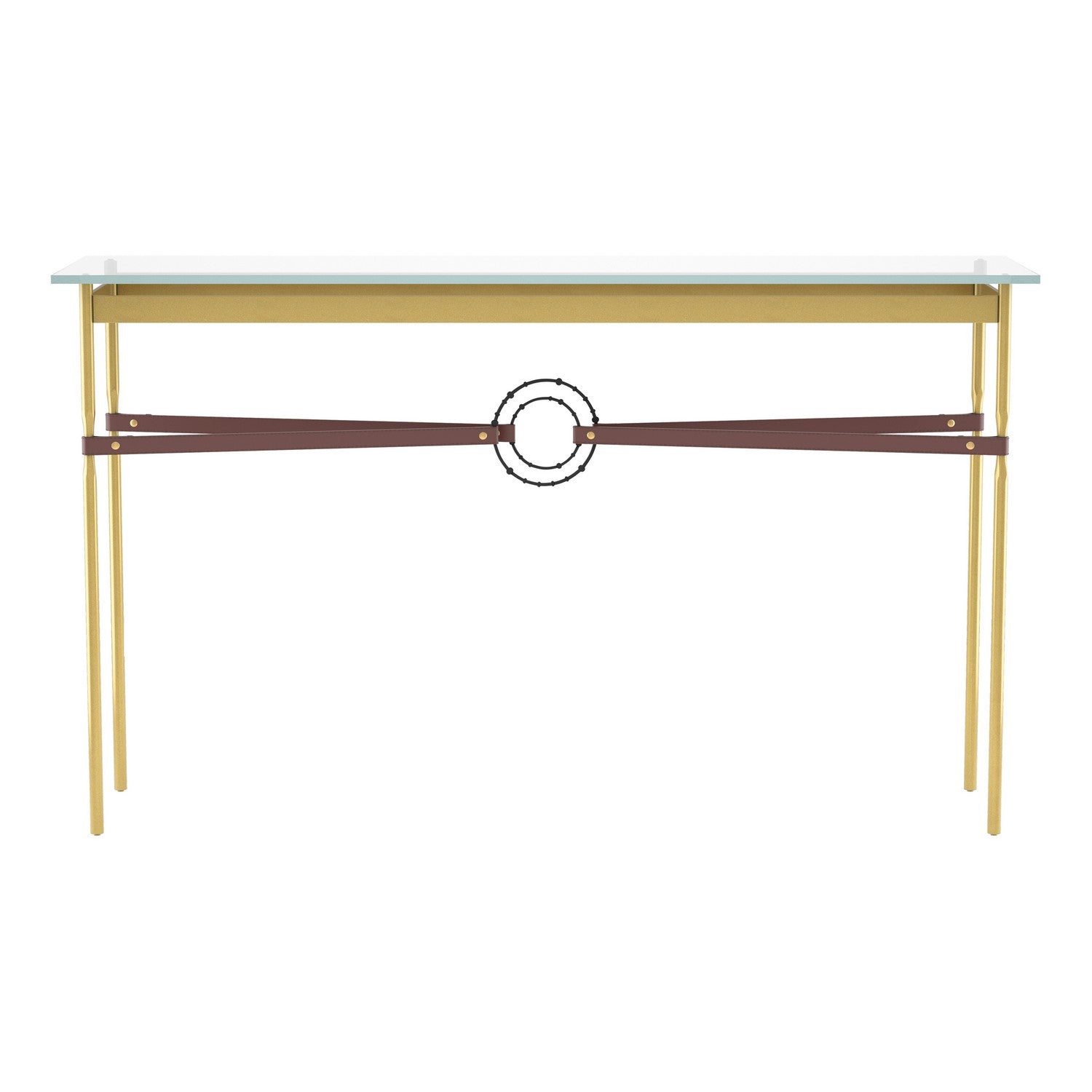Hubbardton Forge - 750118-86-10-LB-VA0714 - Equus Console Table - Equus - Modern Brass