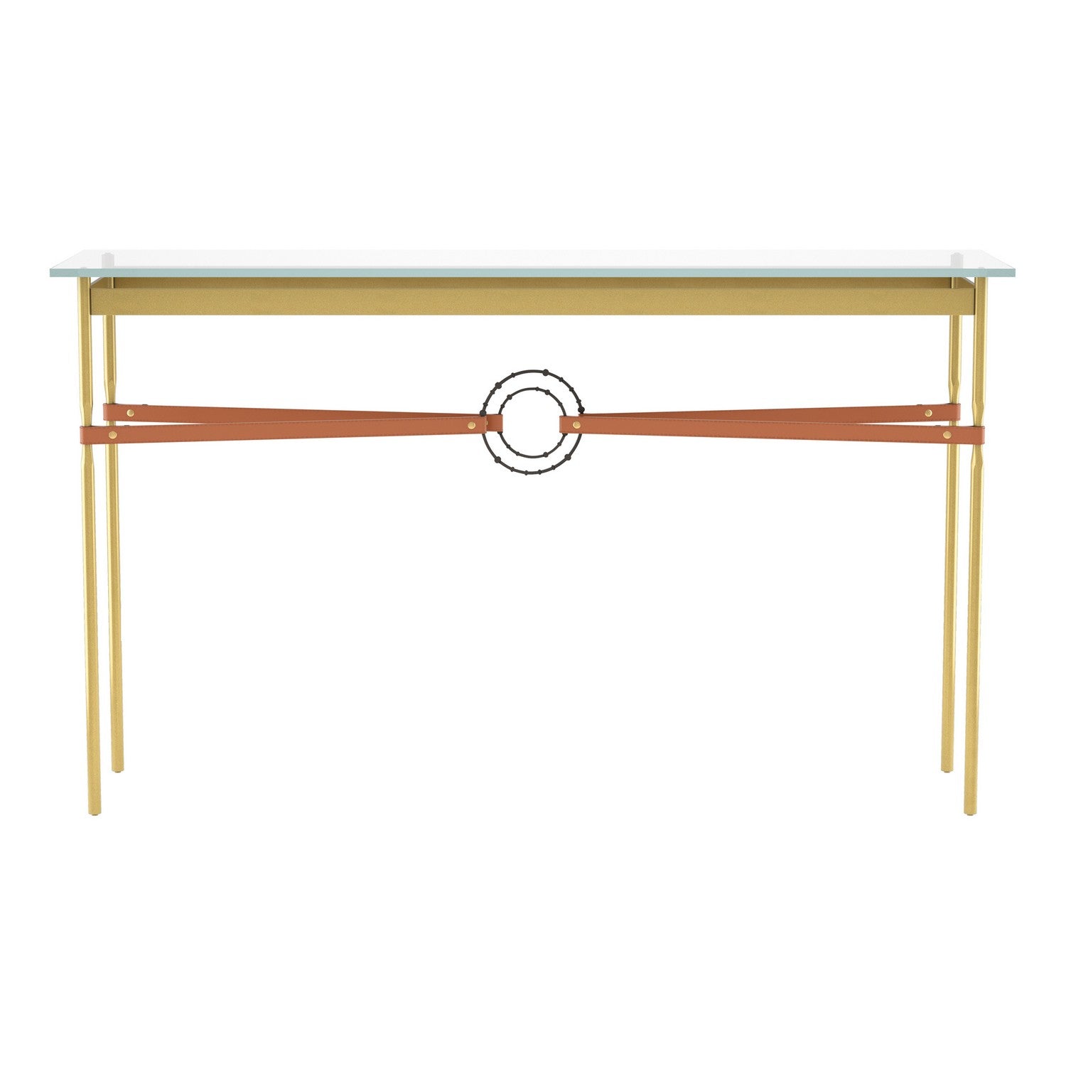 Hubbardton Forge - 750118-86-14-LC-VA0714 - Equus Console Table - Equus - Modern Brass