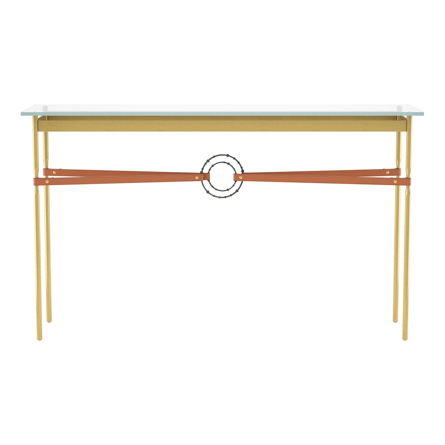 Hubbardton Forge - 750118-86-20-LC-VA0714 - Equus Console Table - Equus - Modern Brass
