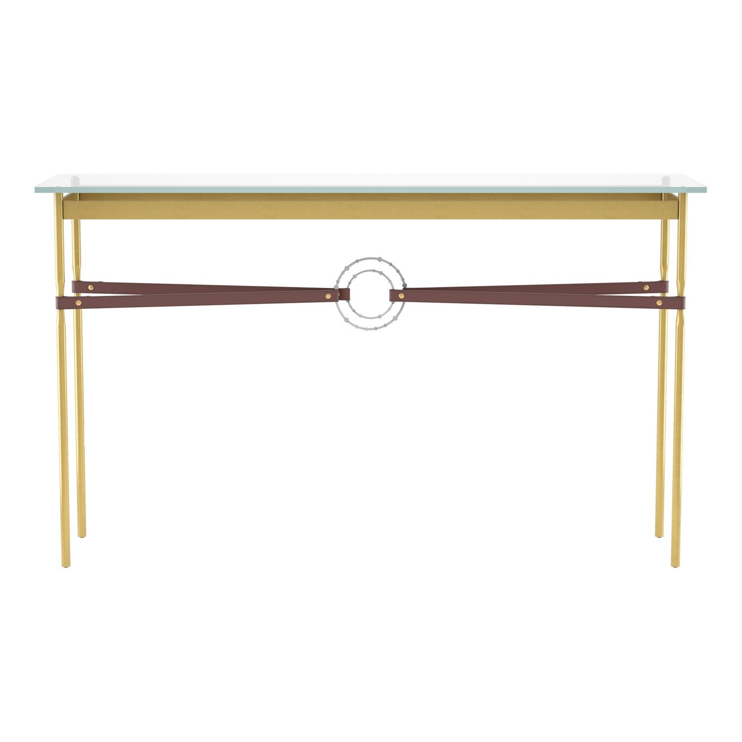 Hubbardton Forge - 750118-86-82-LB-VA0714 - Equus Console Table - Equus - Modern Brass