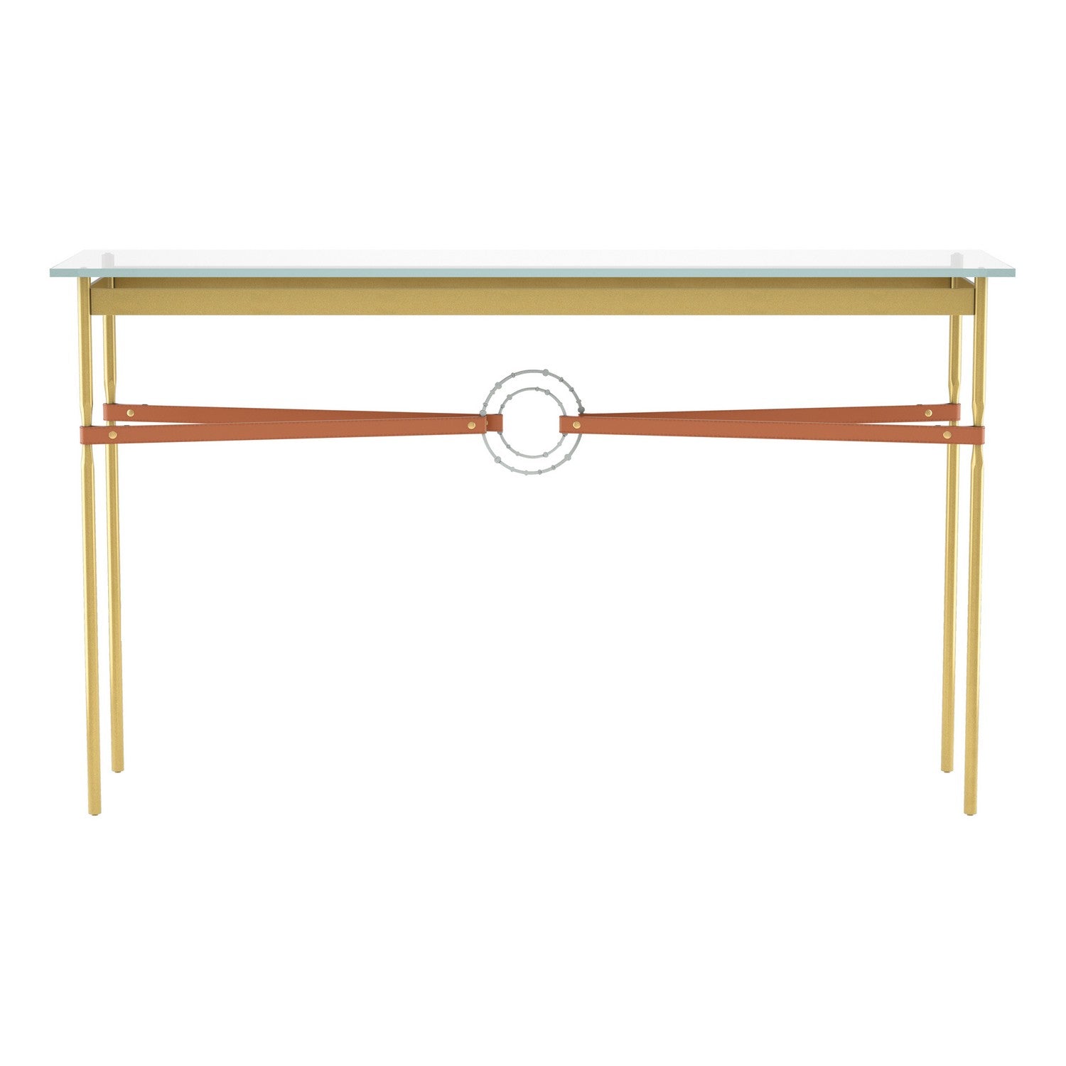 Hubbardton Forge - 750118-86-82-LC-VA0714 - Equus Console Table - Equus - Modern Brass