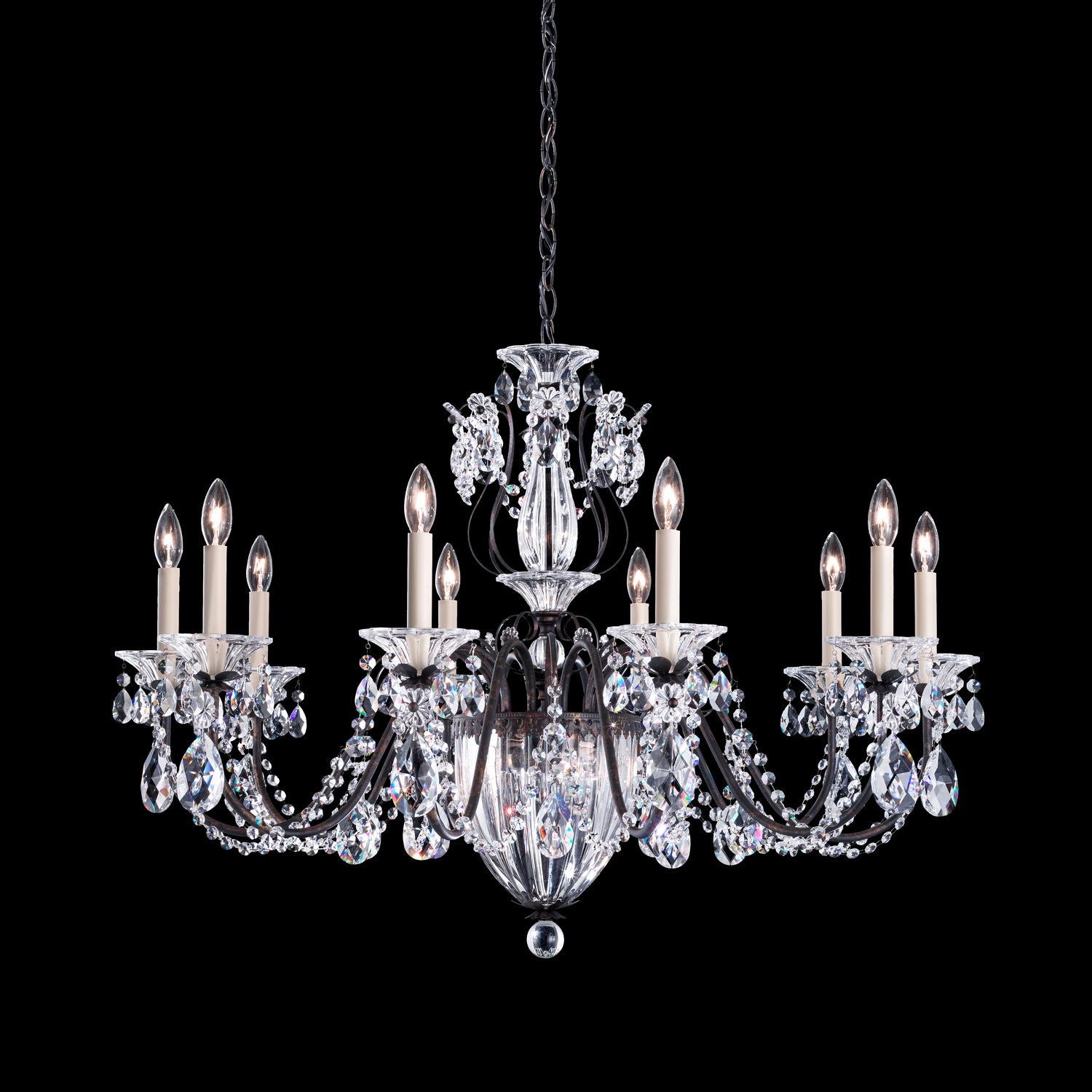 Schonbek - 1260N-211H - 13 Light Chandelier - Bagatelle - Gold