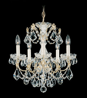 Schonbek - 1704-211 - Five Light Chandelier - Century - Gold