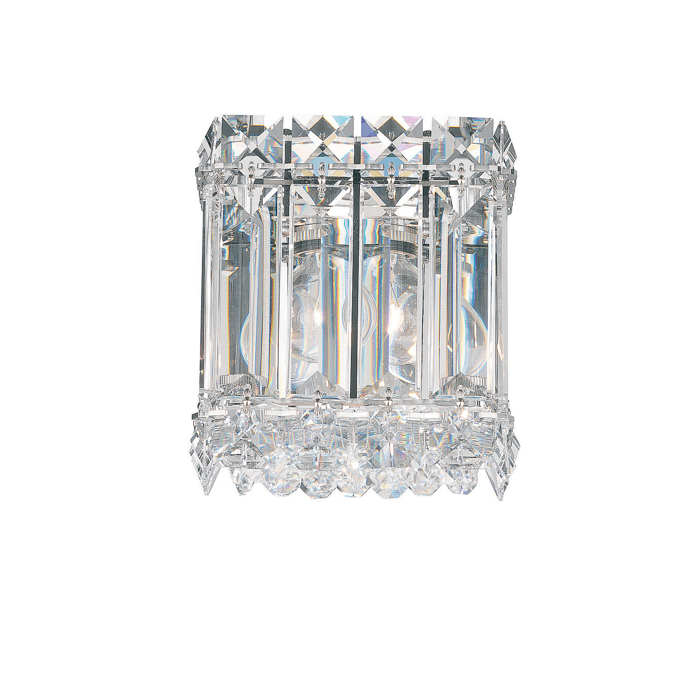 Schonbek - 2220R - One Light Wall Sconce - Quantum - Polished Stainless Steel