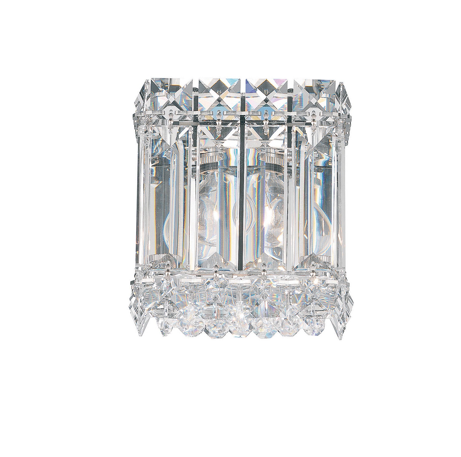 Schonbek - 2220R - One Light Wall Sconce - Quantum - Polished Stainless Steel
