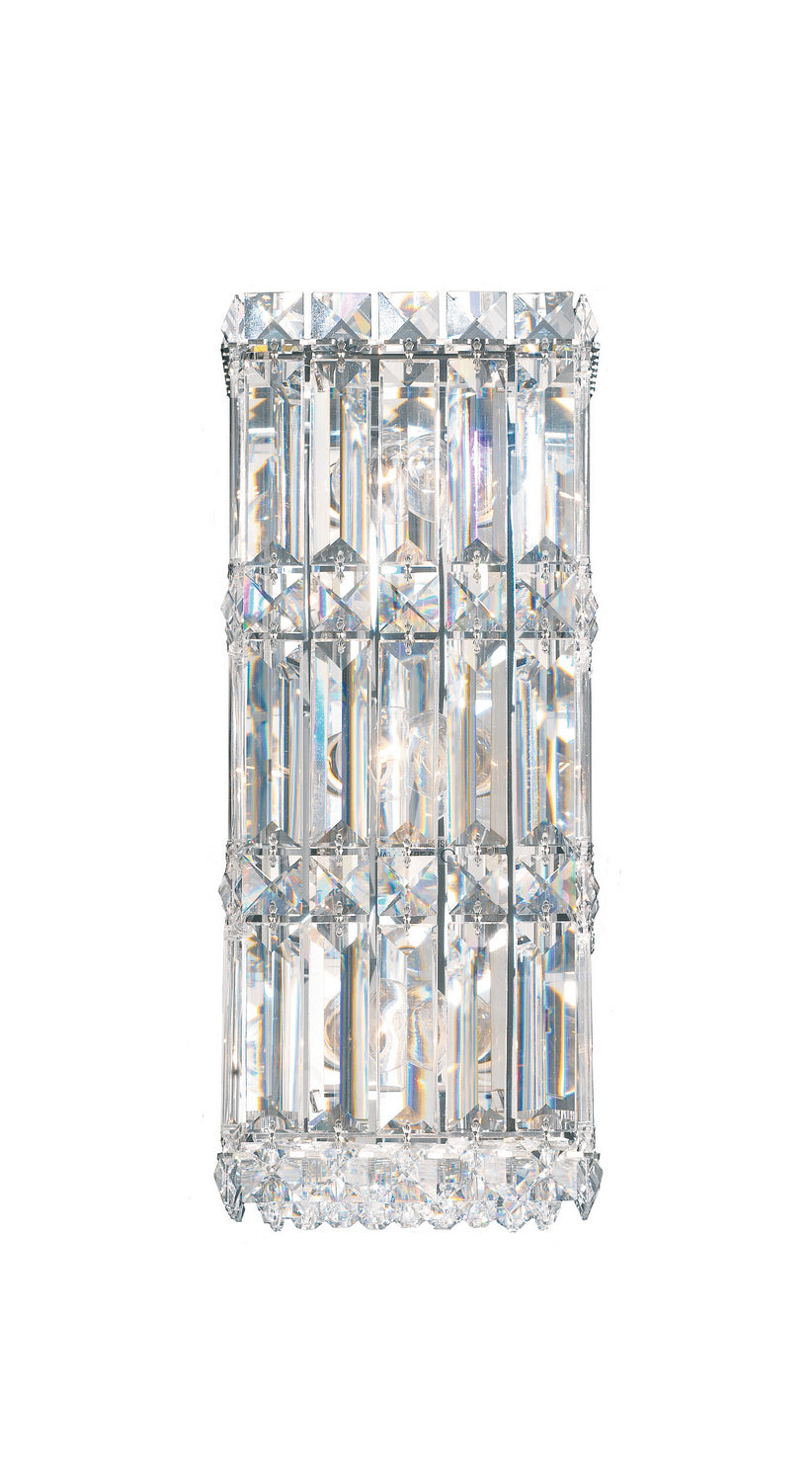 Schonbek - 2236R - Three Light Wall Sconce - Quantum - Polished Stainless Steel