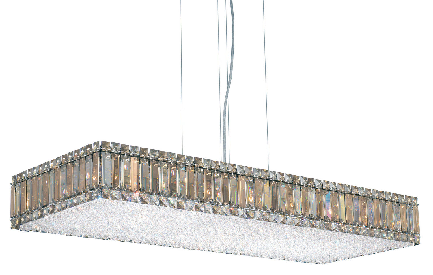 Schonbek - 2274O - 23 Light Pendant - Quantum - Polished Stainless Steel