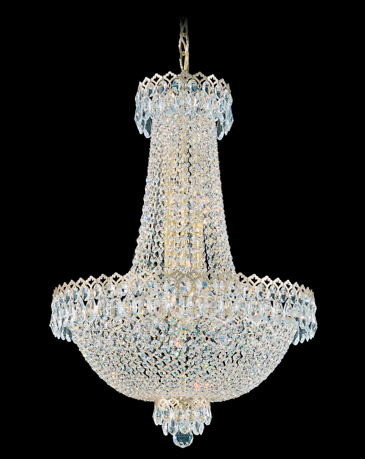 Schonbek - 2622-40O - 12 Light Chandelier - Camelot - Silver