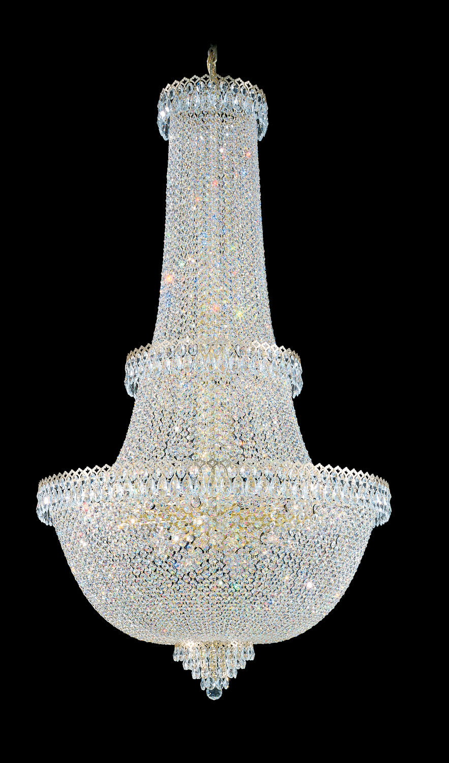 Schonbek - 2642-40O - 57 Light Pendant - Camelot - Polished Silver
