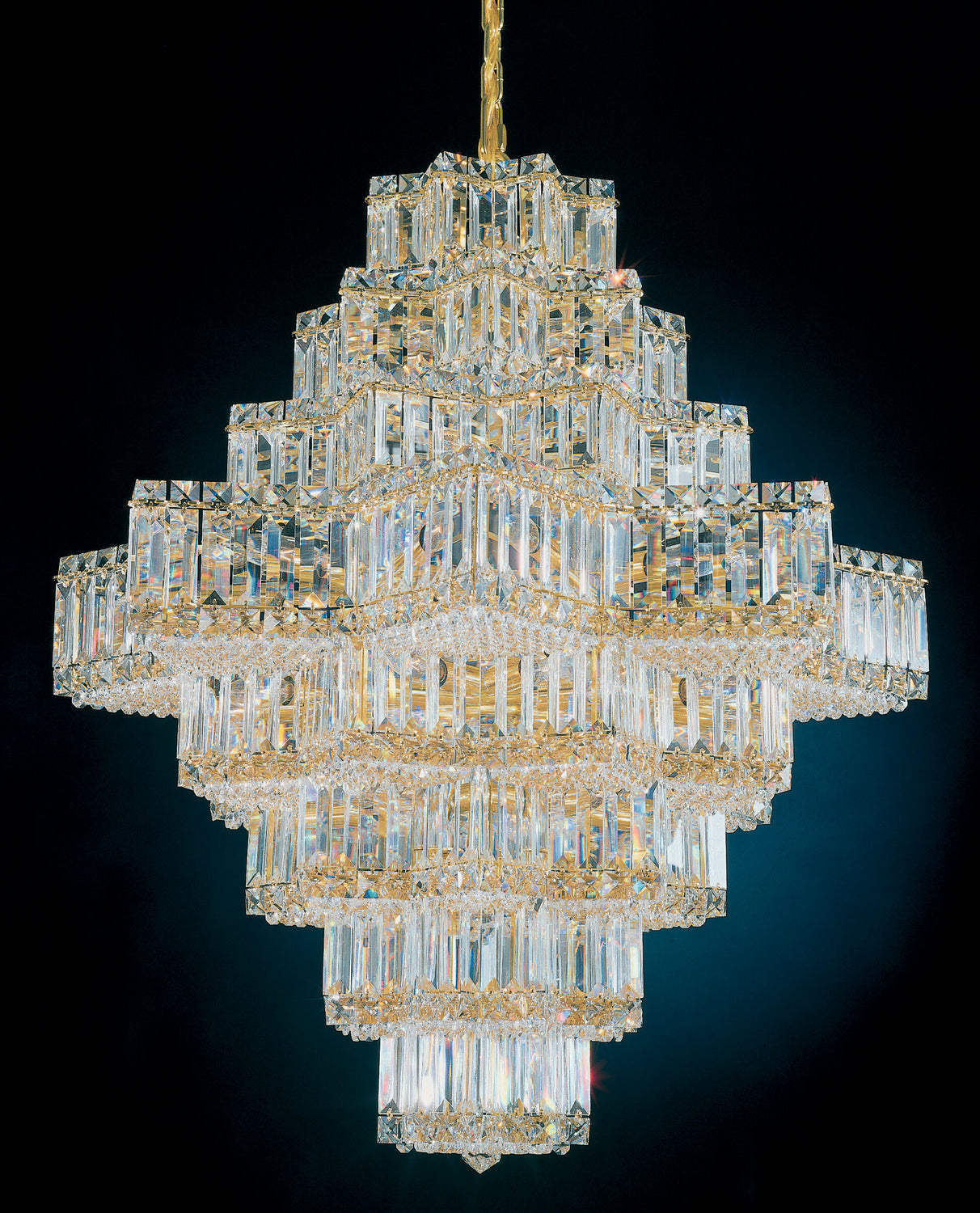 Schonbek - 2726-40O - 45 Light Chandelier - Equinoxe - Silver