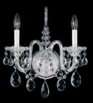 Schonbek - 2991-211R - Two Light Wall Sconce - Sterling - Aurelia