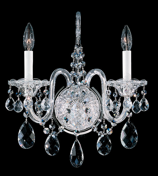 Schonbek - 2991-40R - Two Light Wall Sconce - Sterling - Polished Silver